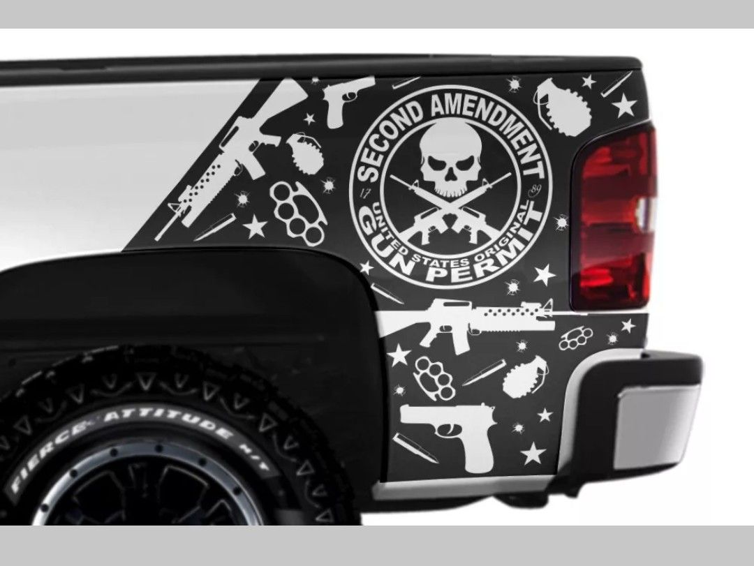 Truck dodge Chevy ford Nissan Toyota decals