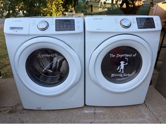 Washer and dryer