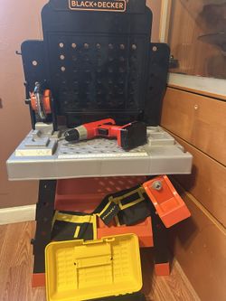 Kids Black & Decker Tool Bench