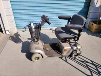 Handicapped scooter.