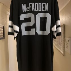 Raiders McFadden Jersey Size XL New With Tag
