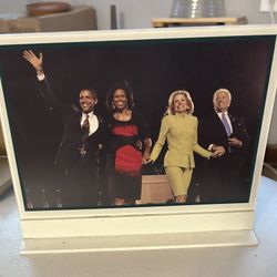 Framed Obama and Biden 