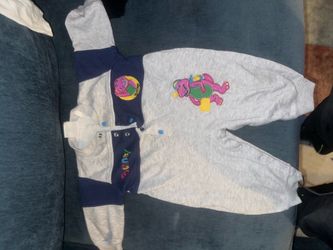 Vintage Barney one piece. 18M