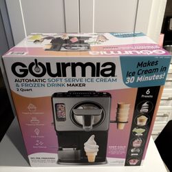 Gourmia Soft Serve Ice Cream & Frozen Drink Maker