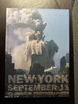 New York September 11” First Edition Hardcover Photo Book
