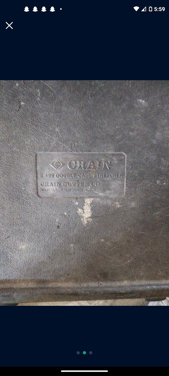 Crain 499 Double Case Stretcher