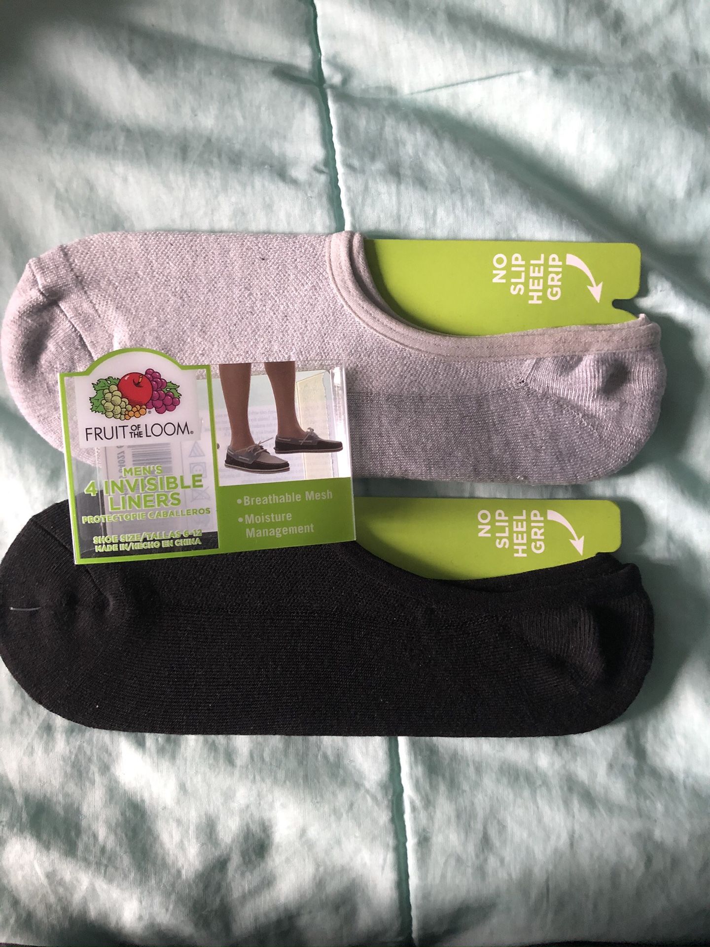 Fruit of the loom no show socks
