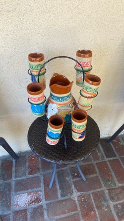 Jarra Con 6 Vasos