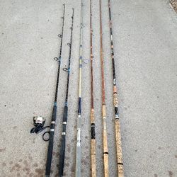 fishing rods