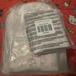 Sanrio pink icecream Loungefly Backpack and Wallet set