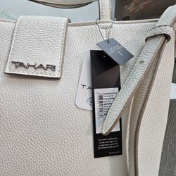 TOTE  BAG TAHARI Marlowe Satchel color Pearl