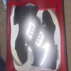 Jordan 3 Tinker Black Cement Gold