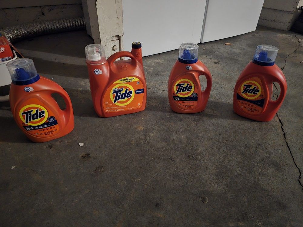 Tide 64 Loads And 152 Loads Detergent