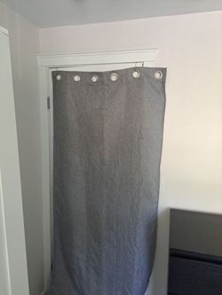 Gray Curtains. Kelvin. Ghina. 6pieces.