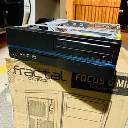 ⭐️Black-PC case-mATX- Small form factor with 300W🔋power supply⚡💥