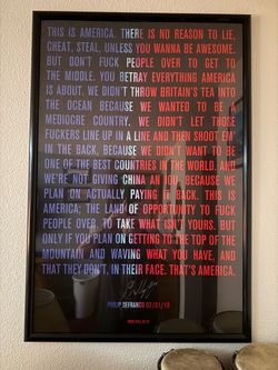 Signed Philip DeFranco poster