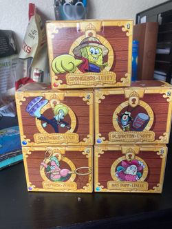 SpongeBob X One Piece McDonald’s toys