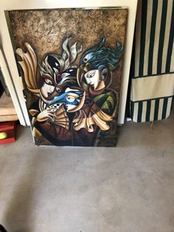 Masquerade Oil Paintings
