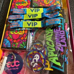 EDC VIP 3 DAY WRISTBAND 1 AVAILABLE 