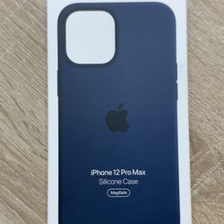 iPhone 12 Pro Max Silicone Mag Safe Case.
