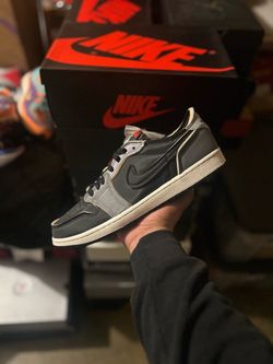 Jordan 1 Low EX Dark Smoke Grey Sz 11.5