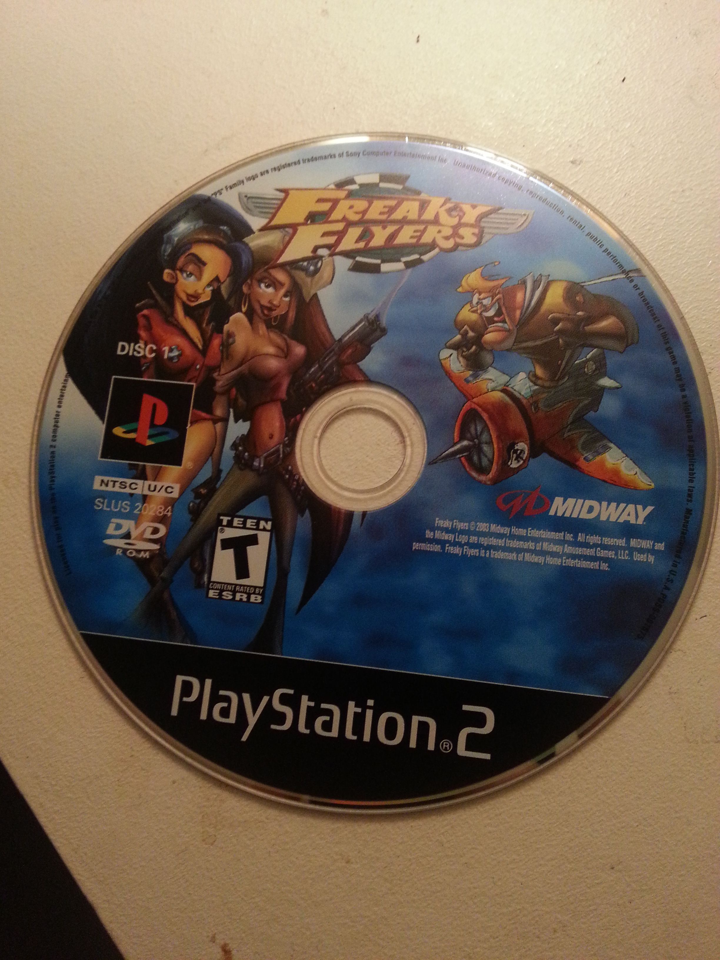 PS2 PlayStation 2 Freaky Flyers