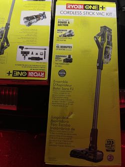 Cordless stick vac kit