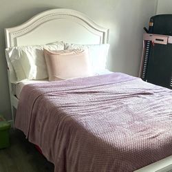 Bed Frame with Drawer & Dresser Set
