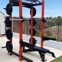 SQUAT RACK/ HR1000/ VESTAFITNESS/ WEIGHTS/ BARBELL/ BENCH/ GYM EQUIPMENT/ FREE DELIVERY 🚚 