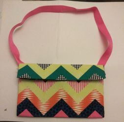 Pink And Black Purse