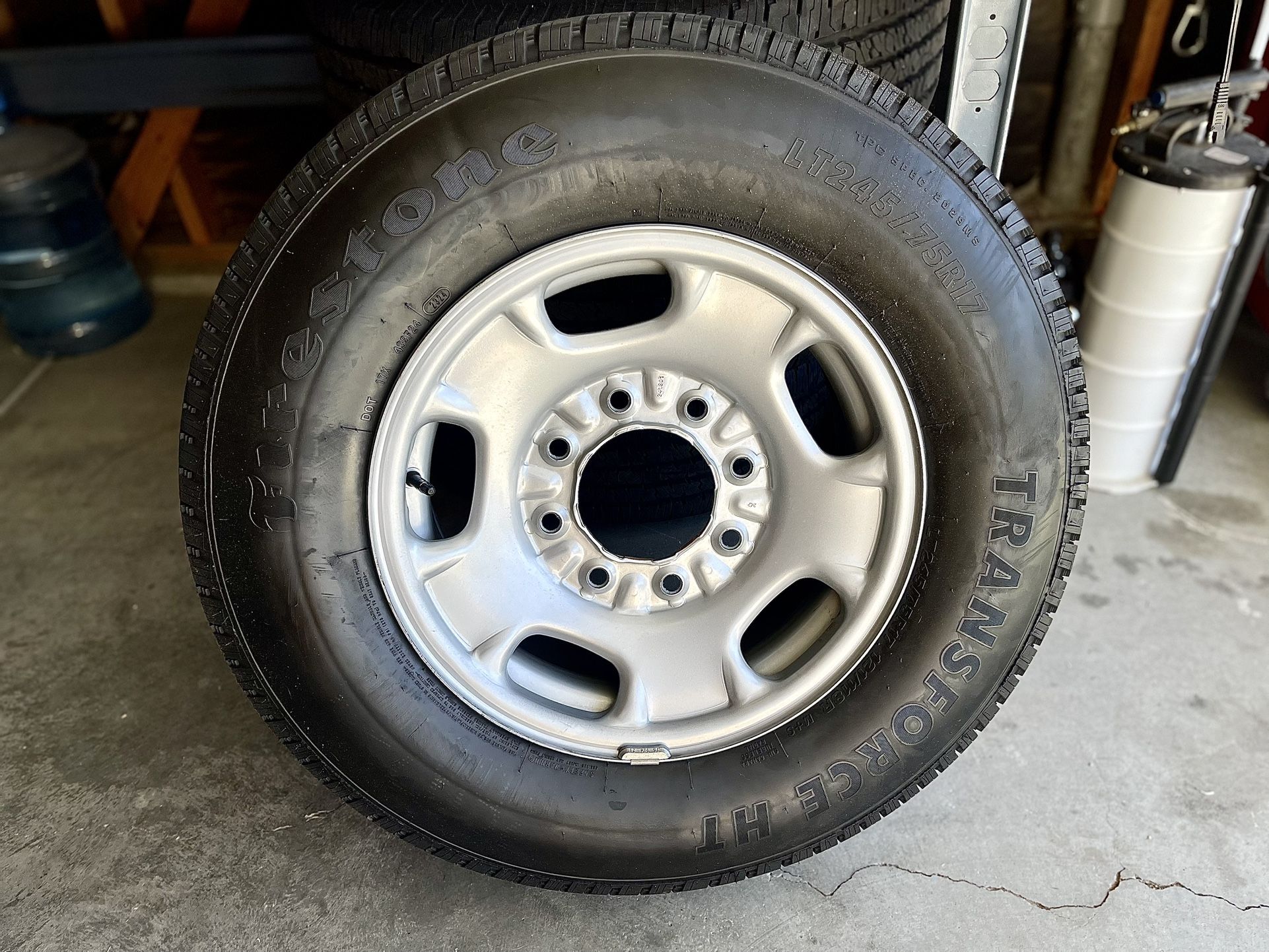 Take Offs - 245/75/17 Tires With Rims