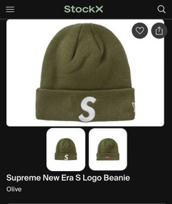 Supreme new era S Logo Beanie
