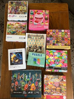 Lot: 9 Puzzles