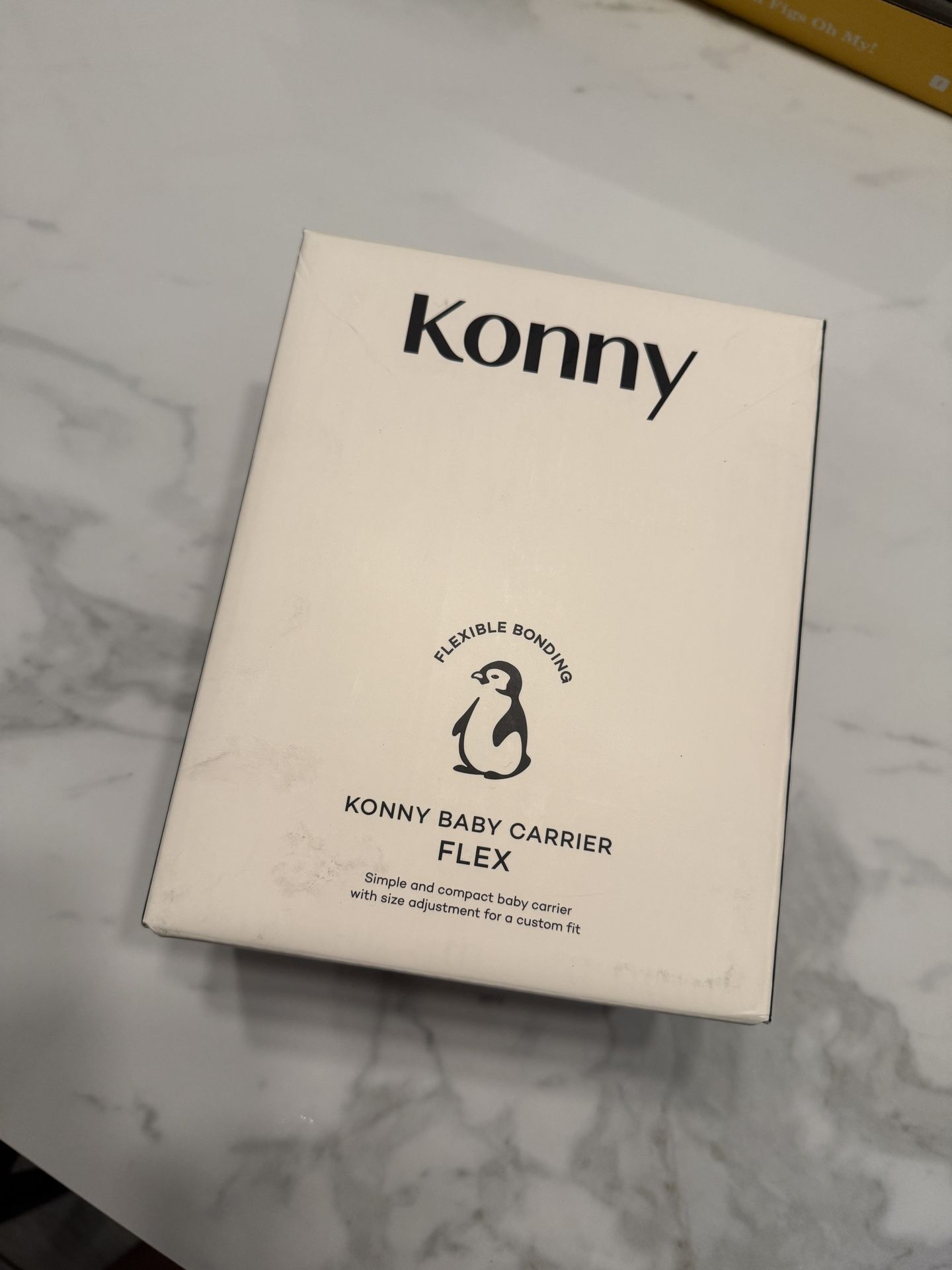 NWT Konny Baby Carrier Flex Air Mesh - Charcoal