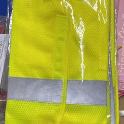 SAFETY REFLECTIVE VESTS NEW SIZE L/XL