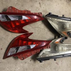 Front Rear Headlights And Taillights 