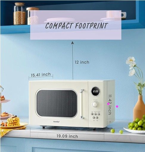 Retro-Style Microwave