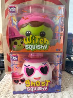 Crazy Fun Halloween Squishy Toys Set