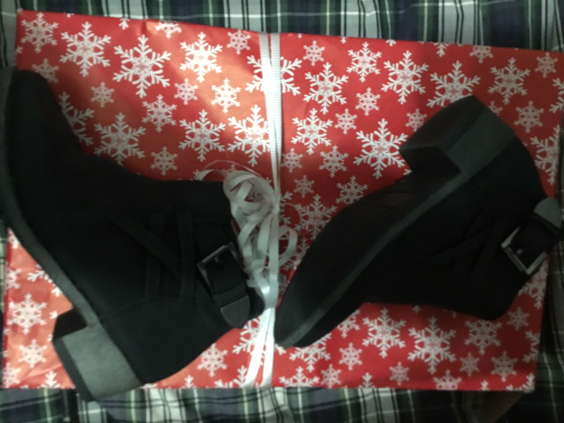 New Little Girls Booties Sz 12
