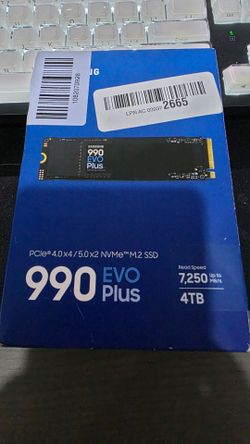 Samsung 990 evo 4tb nvme