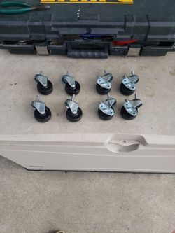 8 New Wheel Casters.