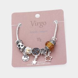 Zodiac Sign Charm Bracelet – Personalized Astrology Jewelry – Perfect Gift for All Signs!
