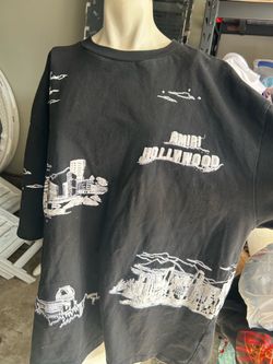AMIRI Black LA Landmark T-shirt rare as is condition size XL