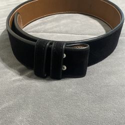 Charro Wide black belt