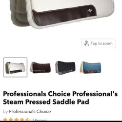 “Professional Choice Wool Saddle Pad -NEW