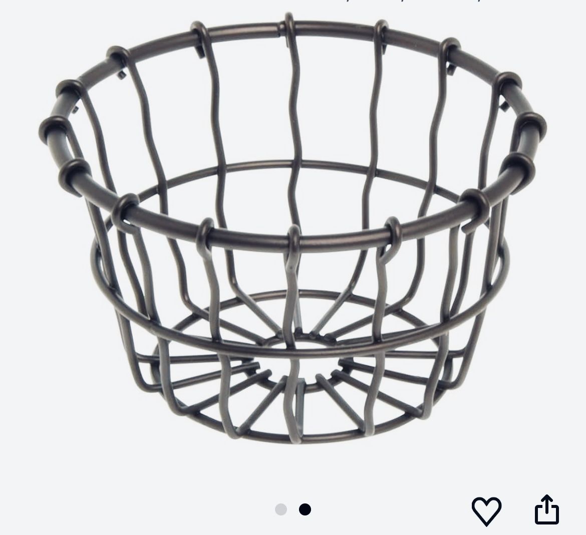 American Metalcraft Basket, Small