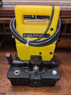 Enerpac L2062 Electric Hydraulic Pump 1/2 HP 10000 psi Portable