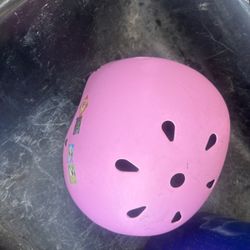 Kids Pink Bicycle / Scooter Safety Helmet – S/M 51-55cm – $5