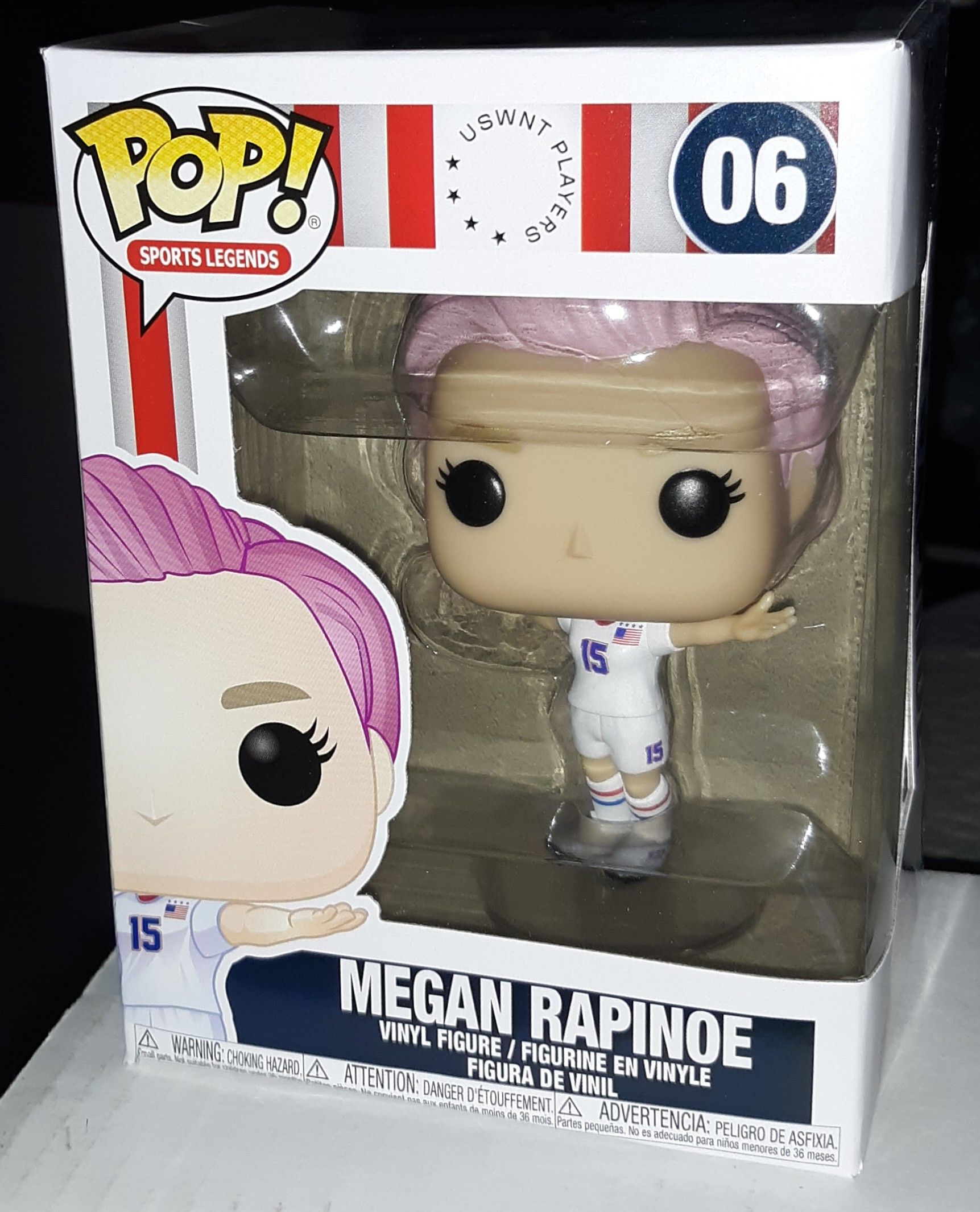 Funko pop - Megan Rapinoe ( Box Damaged )