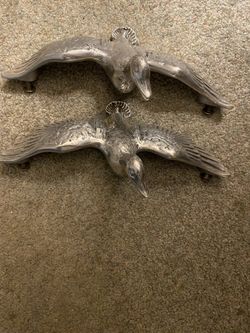 Vintage- Bruce Fox -Wilton Pewter -Duck Handles